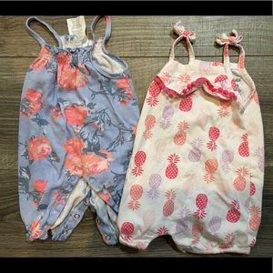 2 Pack Summer Rompers